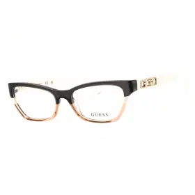 Gu2979 Guess Womens Eyeglasses Grey/other Acetate Cat Eye Full Rim Frame 020
