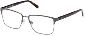 54-16-145 Guess Gu50070 020 Matte Gray Metal Eyeglasses Optical Frame Gu 50070