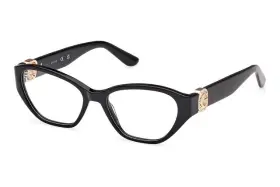 51-16-140 Guess Gu50119 005 Black Cat Eye Optical Eyeglasses Frame Gu Rx