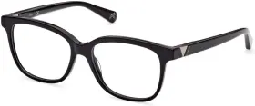Gu5220 Guess - 001 Shiny Black Plastic Optical Eyeglasses Frame 53-15-140mm