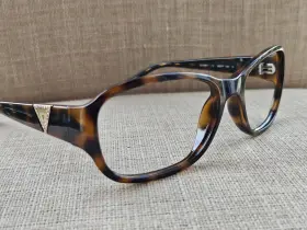 Guess Gu7265 Women Glasses/sunglasses Frame Brown Tortoise Eyeglasses