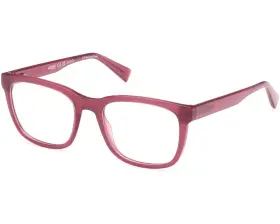 53-19-145 Guess Gu8281 083 Pink Square Plastic Womens Eyeglasses Frame Rx Ready