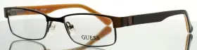 46-16-130 Guess Gu9061 Brn Brown Girls Kids Rectangle Full Rim Eyeglasses B 25