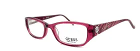 48-17-130 Guess Gu9078 New Burgundy Authentic Eyeglasses