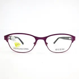 Gu9170 Guess 073 Pink Cat Eye Horn Rim Kids Eyeglasses Frames 49 16 130 Mm