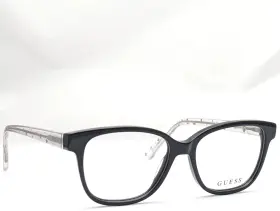 Guess Gu9225 001 Shiny Black Kids Unisex Eyeglasses Frames 47-14-135