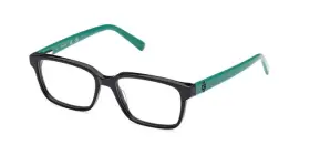 47-14-130 Guess Gu9229 005 Black/green Plastic Optical Rectangle Eyeglasses