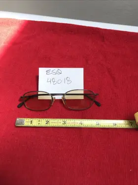 48018 Gunmetal Esq Brand Gun Metal Eyeglasses