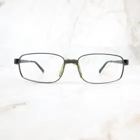 56-16-145 Gunmetal Ss-353 Success Eyeglasses Frame Mens Brown Rectangle Full Rim 56-16-145 Gunmetal Ss-353 Success Eyeglasses Frame Mens Brown Rectangle Full Rim