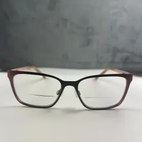 53-16-135 Gwen Stefani Gs21-blk Gx Studio Black To Mauve Fade Cat Eye Glasses Frame Gs21