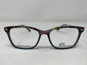52-16-135 Gwen Stefani Gx849 Gx By Mul B 39 Blue Marble Eyeglasses Frame Rs33