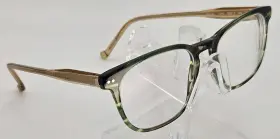 50-17-145 Hackett Heb304 Bespoke 535 Eyeglasses Frame Green Tortoise Gold E7