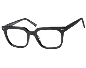 51-19-140 Haggar H290 - Ebony Unisex Plastic Eyeglasses Frames Mm