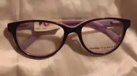 52-18-135 Hard Candy Hc43-lav Womens Eyeglasses Hc43 Lav Purple Optical Frame Nwt