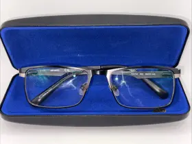 56-17-140 Harley-davidson Hd0753 002 Designer Eyeglasses Black Flex Hinges