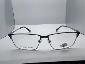 Hd0914 Harley-davidson 091 58/15 159 Blue Men S Eyeglass Frames 2242