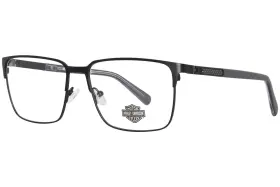 Hd0976 Harley Davidson 002 Eyeglasses Frame Mens Matte Black Full Rim 55mm