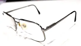 Harley-davidson Hd134 Vintage Gunmetal Square Pilot Eyeglasses Frame 57-17 140