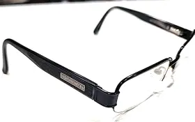Hd323 Harley-davidson Black Rectangle Metal Eyeglasses Frame 52-18 140