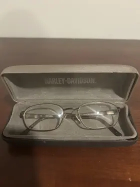 Hd398 Harley-davidson Eyeglasses With Clamshell Case