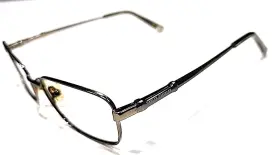 Hd430 Harley-davidson Gunmetal Rectangular Eyeglasses Frame 53-17 145 Msa