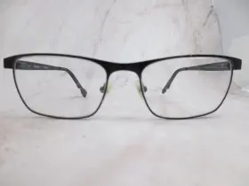 56-18-145 Harley-davidson Hd474 Eyeglasses Frame Men Matte Black Half Rim Square