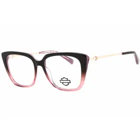Hd50119 Harley Davidson Womens Eyeglasses Violet/black/pink Acetate Frame 083