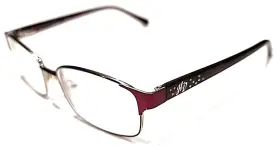 Hd0543 Harley-davidson Hd543 Purple Metal Rectangle Eyeglasses 53-16 135