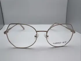 Hro145 Harper & Roe 780 52/18 140 Light Gold Eye Frames 2105