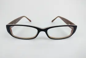 Hb573 Harve Benard Eyeglasses Frame 52 16 140mm Mens Brown Full Rim Rectangular