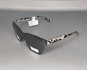 567140191 Hd Vision Sun Eyewear Kissimmee Black / Grey Tortoise Sunglasses 56/17/140