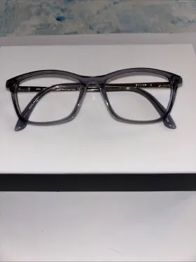 4353 Helium 891160038619 Eyeglasses Frames Only Crystal Navy Light Gold 53/16/145 Brand New