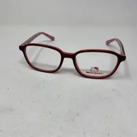 49-16-130 Hello Kitty 390-3 Hk Burgundy Flex Hinge Eyeglasses 812