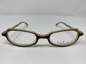 Hidiki Col.18a Japan Hl-210 47-19-140 Brown Mix Full Rim Eyeglasses Frame Hn06