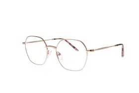 High Street 876230055185 New Rose Gold Venice Eyeglasses 51/18/140