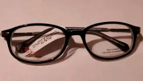 52-18-135 Hilco Sg111 A2 High Impact Eyeglass Frames Black Nwt