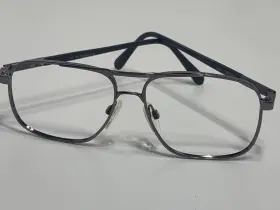 16-145 Hudson Optical Dg60 Dg-60 Old School Aviator Eyeglases 57 Frames Only