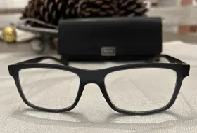 0870 Hugo Boss 05g Matte Grey Mens Rectangle Eyeglasses 145 - Authentic