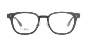 0969 Hugo Boss Men S Frames Yz4 150 - Made In Italy Full Rim Square Matte Brown