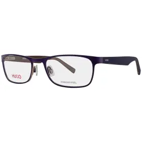 04nz Hugo Boss 716736093086 Demo Rectangular Mens Eyeglasses Hg 0209 54