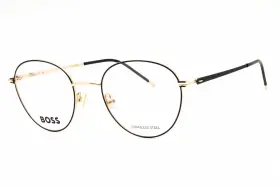 0rhl Hugo Boss 716736785417 1530 Rhl Eyeglasses Gold Black Frame 50mm