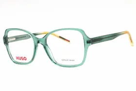 0gp7 Hugo Boss 716736920405 Hg 1267 Gp7 Eyeglasses Transparent Green Frame 53mm