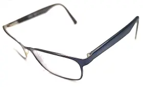 Bo0209 Hugo Boss Blue Metal Rectangle Eyeglasses 54-18 140