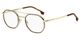 Boss1632 Hugo Boss New And Authentic Hg 1632 Onr Gold /brown 50 22 145