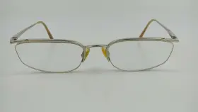 Hb11536 Hugo Boss Eyeglasses Frame 52 19 135mm Women Half Rim Silver Rectangular