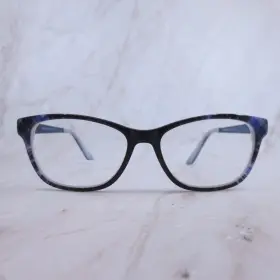 51-15-140 Humphreys 594018 Eyeglasses Frame 70 Womens Blue Full Rim Cat Eye