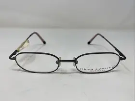 47-17-135 Hush Puppies Hp372 Gr Gray Metal Full Rim Eyeglasses Frame Pe52 47-17-135 Hush Puppies Hp372 Gr Gray Metal Full Rim Eyeglasses Frame Pe52