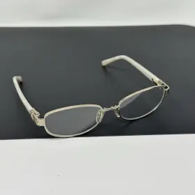 El22 I-deal Optics Ideal Elegante Small Eyeglasses Gold 48 15 125 Pearl Frame