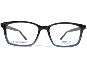 50-16-145 Iconik Pk-c2 Eyeglasses Frames Pk C2 Black Blue Tortoise Square Horn Rim