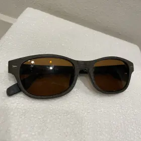 51-19-140 Imagine Ta25863 Eyewear Frames Only Rectangle Faux Wood Grain Plastic Brown